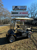 2024 YAMAHA DRIVE 2 POWERTECH 2+2 CHARCOAL SN:700335 - 3 Guys Golf Carts