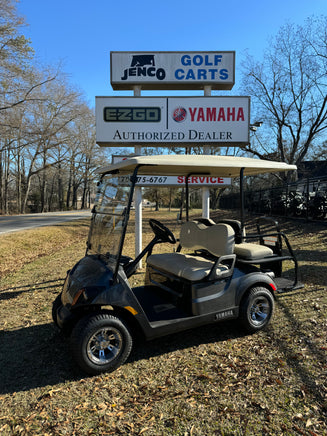 2024 YAMAHA DRIVE 2 POWERTECH 2+2 CHARCOAL SN:700335 - 3 Guys Golf Carts