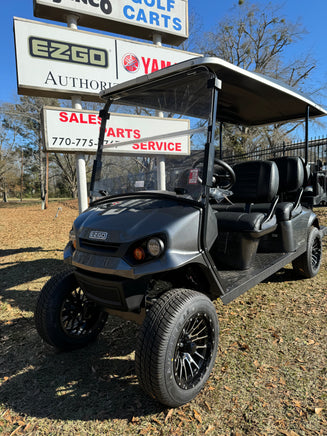 2025 EZGO EXPRESS L6 EFI-GAS CHARCOAL SN:647830 - 3 Guys Golf Carts