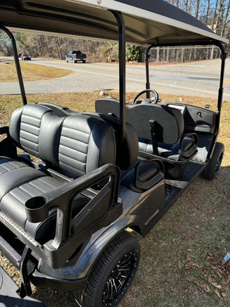 2025 EZGO EXPRESS L6 EFI-GAS CHARCOAL SN:647830 - 3 Guys Golf Carts