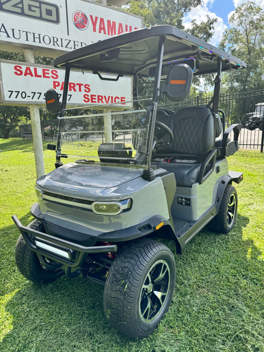 2026 TEKO EV TURBO 2+2 LITHIUM GRAY SN: | 3 Guys Golf Carts