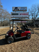 2019 EZGO RXV 2+2 LITHIUM RED SN:493447 - 3 Guys Golf Carts