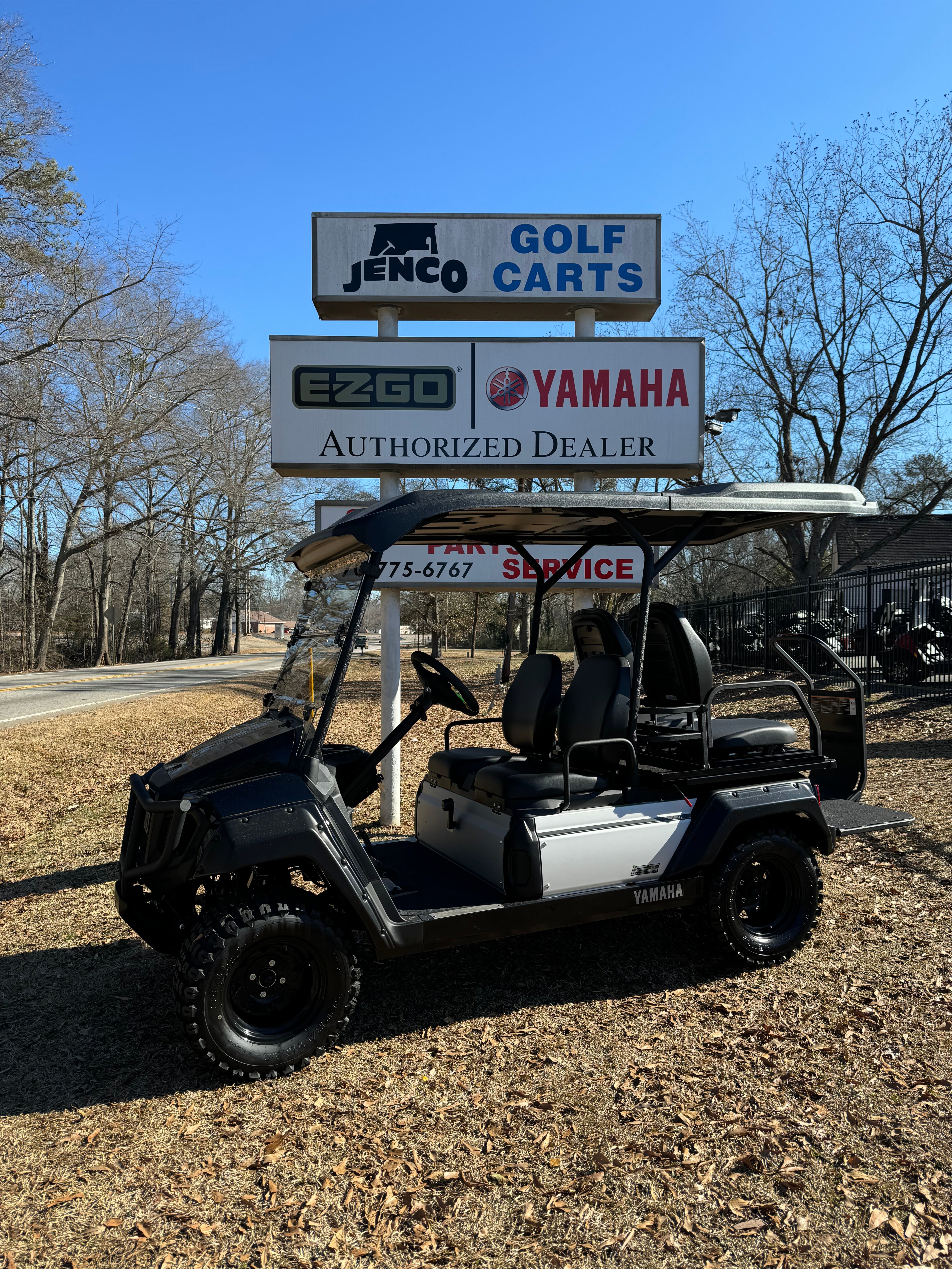 2025 YAMAHA U-MAX RALLY 2+2 EFI BLACK SN:600178 | 3 Guys Golf Carts