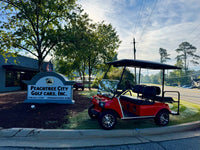 2002 CLUB CAR DS RED LITHIUM SN:136924
