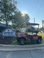 2024 EZGO RXV VALOR G-ISG EFI INFERNO RED SN:800950