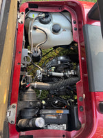 2024 EZGO RXV VALOR G-ISG EFI INFERNO RED SN:800950