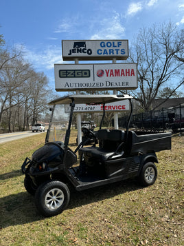 2019 EZGO HAULER 1200X GAS BLACK SN:3425722 - 3 Guys Golf Carts