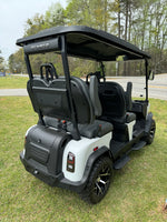 2025 DENAGO ROVER XL 4 FORWARD WHITE LIFTED LITHIUM SN:004695 - 3 Guys Golf Carts