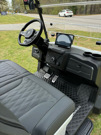 2025 DENAGO ROVER XL 4 FORWARD WHITE LIFTED LITHIUM SN:004695 - 3 Guys Golf Carts