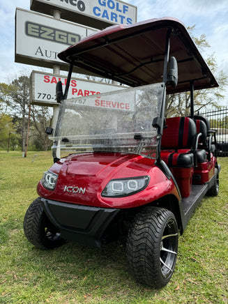 2025 ICON I60 LITHIUM SANGRIA SN: 189198 - 3 Guys Golf Carts