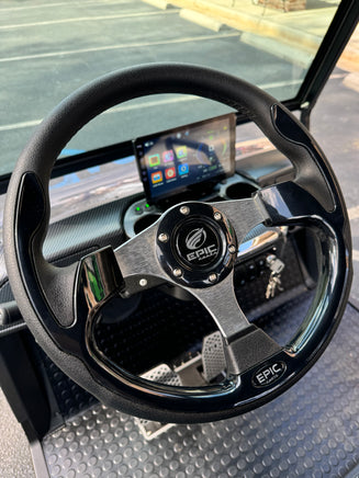 2025 EPIC E40 2+2 CHARCOAL LITHIUM SN:006817 - 3 Guys Golf Carts