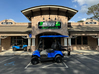 2025 EPIC E40 2+2 BLUE LITHIUM SN:006883 - 3 Guys Golf Carts