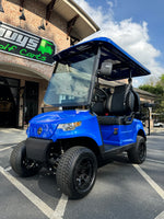 2025 EPIC E40 2+2 BLUE LITHIUM SN:006883 - 3 Guys Golf Carts