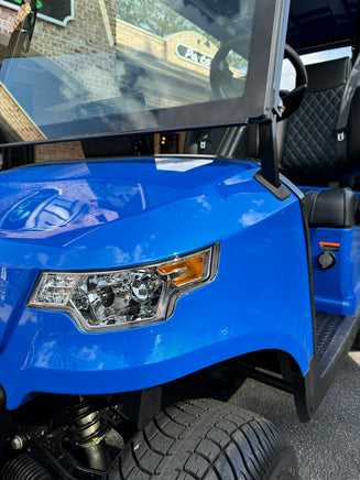 2025 EPIC E40 2+2 BLUE LITHIUM SN:006883 - 3 Guys Golf Carts