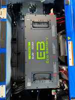 2025 EPIC E40 2+2 BLUE LITHIUM SN:006883 - 3 Guys Golf Carts
