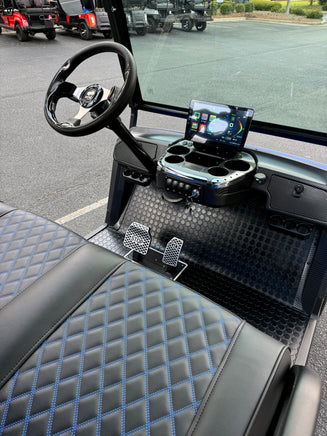 2025 EPIC E40 2+2 BLUE LITHIUM SN:006883 - 3 Guys Golf Carts