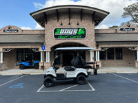 2025 EPIC E40 2+2 WHITE LITHIUM SN:006853 - 3 Guys Golf Carts