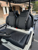 2025 EPIC E40 2+2 WHITE LITHIUM SN:006853 - 3 Guys Golf Carts