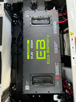 2025 EPIC E40 2+2 WHITE LITHIUM SN:006853 - 3 Guys Golf Carts