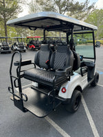 2025 EPIC E40 2+2 WHITE LITHIUM SN:006853 - 3 Guys Golf Carts