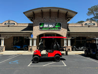 2025 EPIC E40 2+2 RED LITHIUM SN:006860 - 3 Guys Golf Carts