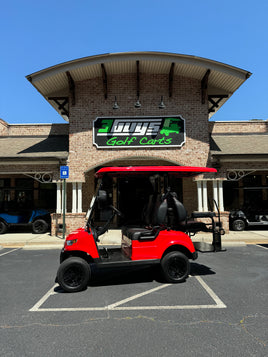 2025 EPIC E40 2+2 RED LITHIUM SN:006860 - 3 Guys Golf Carts