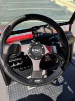 2025 EPIC E40 2+2 RED LITHIUM SN:006860 - 3 Guys Golf Carts