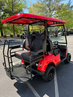2025 EPIC E40 2+2 RED LITHIUM SN:006860 - 3 Guys Golf Carts