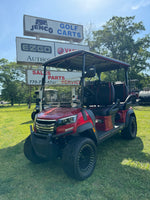 2025 EPIC E40FX 4FF LITHIUM BURGUNDY SN:008566 - 3 Guys Golf Carts