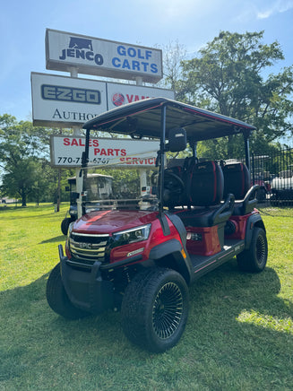2025 EPIC E40FX 4FF LITHIUM BURGUNDY SN:008566 - 3 Guys Golf Carts