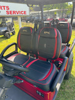 2025 EPIC E40FX 4FF LITHIUM BURGUNDY SN:008566 - 3 Guys Golf Carts