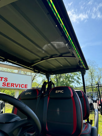 2025 EPIC E40FX 4FF LITHIUM BURGUNDY SN:008566 - 3 Guys Golf Carts