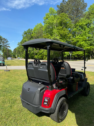 2025 EPIC E40FX 4FF LITHIUM BURGUNDY SN:008566 - 3 Guys Golf Carts