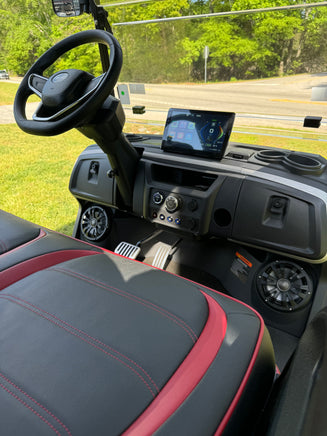 2025 EPIC E40FX 4FF LITHIUM BURGUNDY SN:008566 - 3 Guys Golf Carts