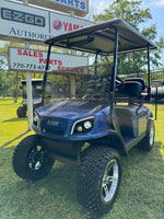 2020 EZGO TXT EXPRESS LIFTED BLUE SN:448747 - 3 Guys Golf Carts