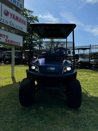2020 EZGO TXT EXPRESS LIFTED BLUE SN:448747 - 3 Guys Golf Carts