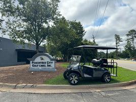 2019 EZGO TXT 2+2 LITHIUM CHARCOAL GRAY SN:3420914 - 3 Guys Golf Carts