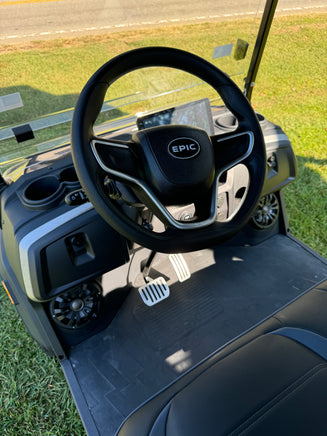 2025 EPIC E40FX 4FF LITHIUM CHARCOAL - 3 Guys Golf Carts