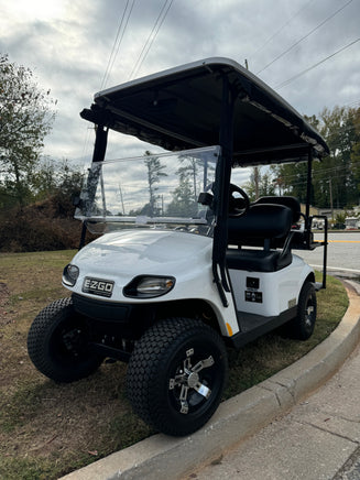 2019 EZGO VALOR 2+2 GAS WHITE SN:3397031 - 3 Guys Golf Carts