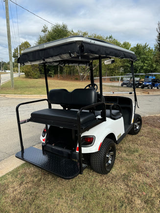 2019 EZGO VALOR 2+2 GAS WHITE SN:3397031 - 3 Guys Golf Carts