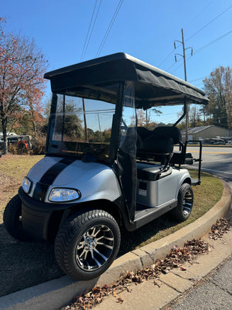 2019 EZGO RXV LITHIUM SILVER/BLACK SN:493424 - 3 Guys Golf Carts