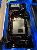 2021 EZGO RXV ORANGE/BLUE LITHIUM SN:615323 - 3 Guys Golf Carts