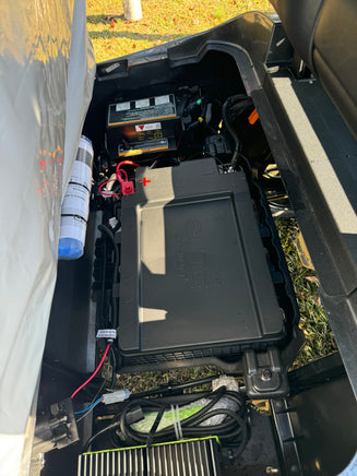 2026 EZGO EXPRESS S6 LITHIUM CHARCOAL SN:667499 - 3 Guys Golf Carts