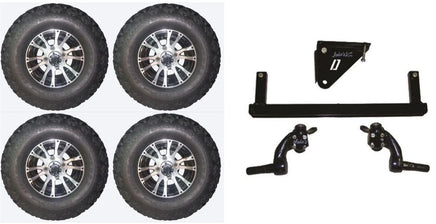 6" Lift Kit Combo with 10" Wolverine for Yamaha G29/Drive Golf Carts 07-16 - 3 Guys Golf Carts
