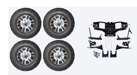 Lift Kit Combo with 10" Wolverine for Club Car DS Golf Carts 2004+ - 3 Guys Golf Carts