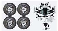 Lift Kit Combo with 10" Wolverine for EZGO RXV Gas Golf Carts 2015+ - 3 Guys Golf Carts