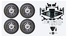 Lift Kit Combo with 10" Wolverine for EZGO RXV Gas Golf Carts 2015+ - 3 Guys Golf Carts