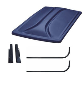 80" NAVY Extended Roof Kit for Club Car Precedent Golf Carts - 3 Guys Golf Carts