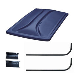 Universal 80" Navy Extended Roof Kit for Yamaha G29/Drive & Drive II Golf Carts 2007+ - 3 Guys Golf Carts
