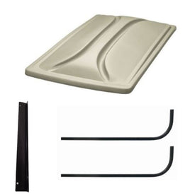 80" STONE Golf Cart Roof Kit for EZGO RXV Golf Carts 2008+ - 3 Guys Golf Carts